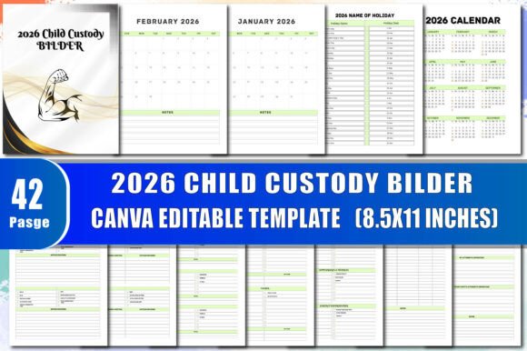 2026 Child Custody Binder