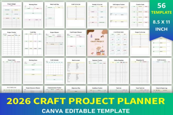 2026 Craft Project Planner