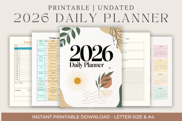 2026 Daily Planner: A Tool for Intentional Living and Productivity