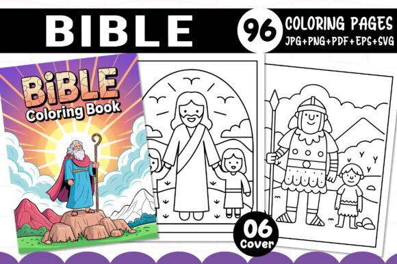 Bible Coloring Pages for Kids: A Creative and Educational Resource for All Ages