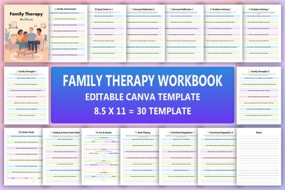 Building Stronger Bonds: The Role of Family Therapy Workbooks in Modern Families