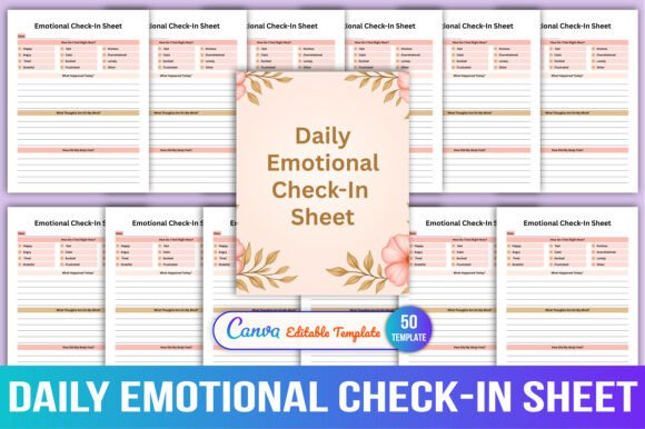 Mastering Your Emotional Well-Being with the Daily Emotional Check-In Sheet