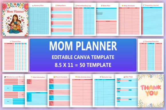 🌸 Mom Planner
