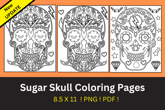 Sugar Skull Coloring Pages: A Creative Escape for Adults