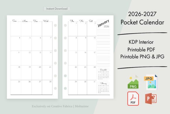 The 2026-2027 Pocket Calendar: A Powerful Tool for Modern Professionals