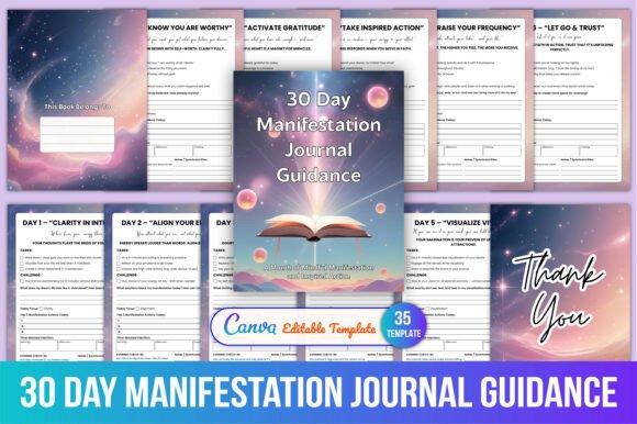 Transform Your Life with 30-Day Manifestation Journal Guidance