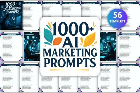 Unlock AI Marketing Power with 1000 Prompts
