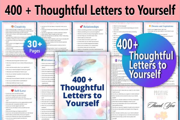 Unlock the Power of Self-Reflection with 400 Thoughtful Letters to Yourself